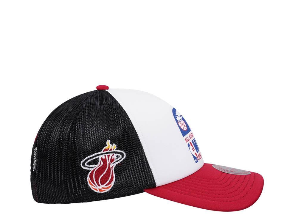 Mitchell & Ness Miami Heat All Star 1990 Party Time Trucker Snapback Gorra