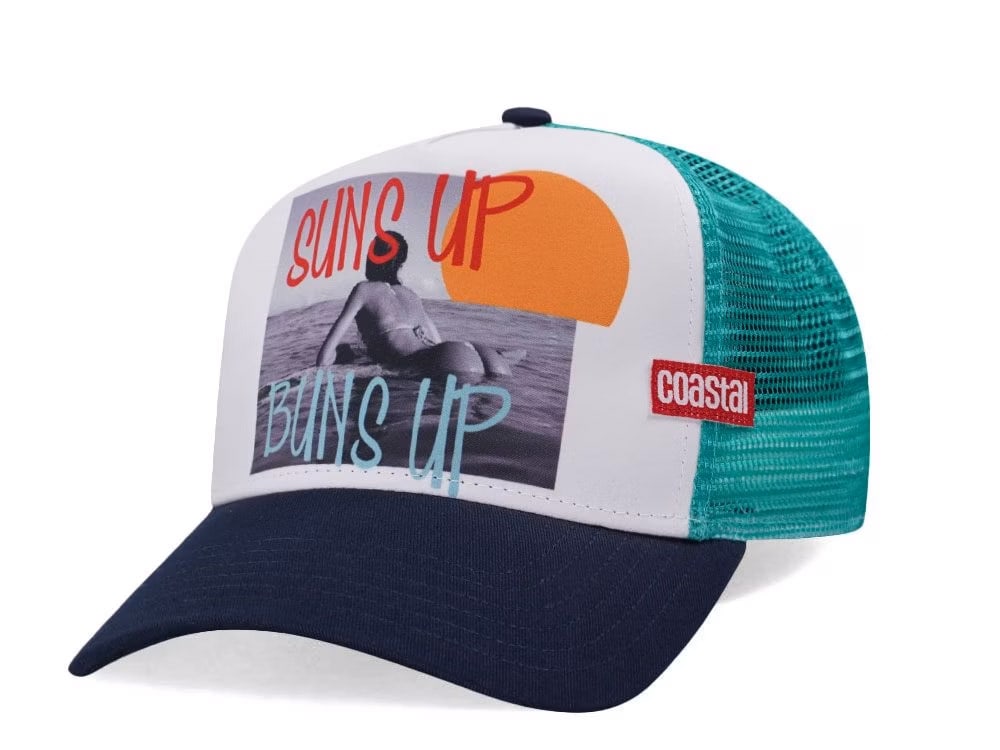 Djinns Suns Up Buns Up Coastal Trucker Snapback Gorra