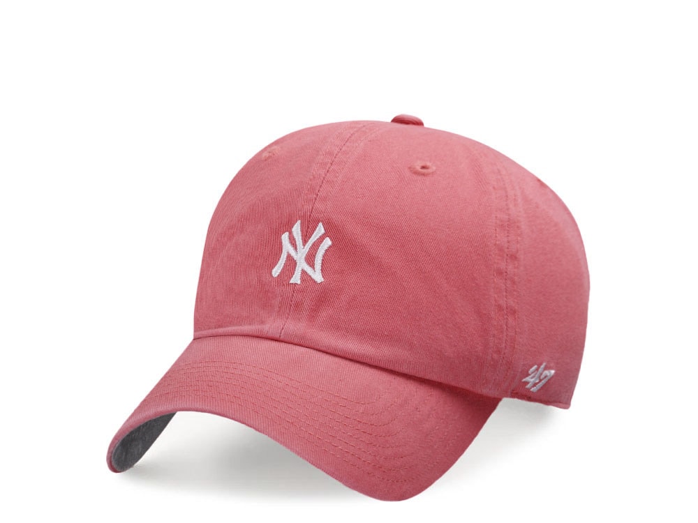 47Brand New York Yankees Island Red Base Runner Clean up Strapback Gorra