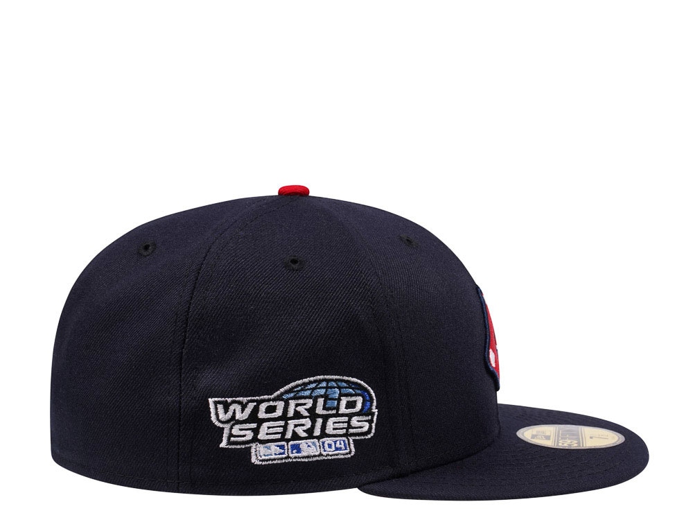 New Era Boston Red Sox World Series 2004 Navy and Red Edition 59Fifty Fitted Gorra