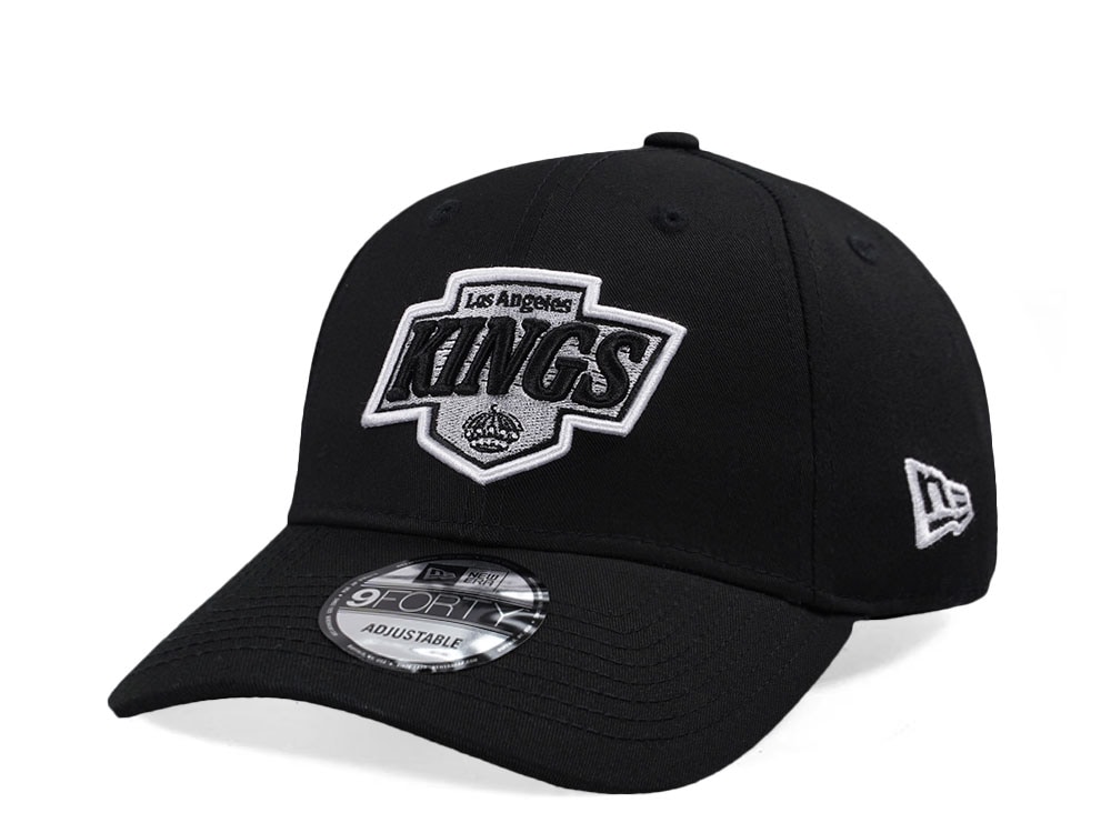 New Era Los Angeles Kings NHL Injection 2024 Black 9Forty Snapback Gorra