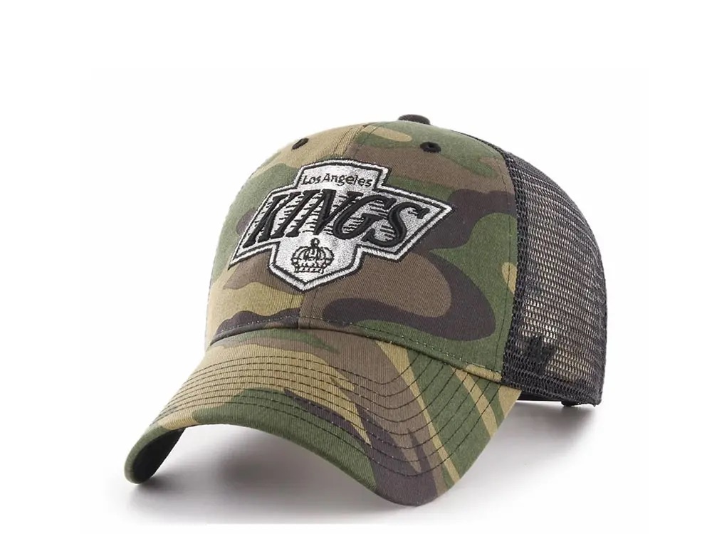 47brand Los Angeles Kings Classic Trucker camo Snapback Gorra