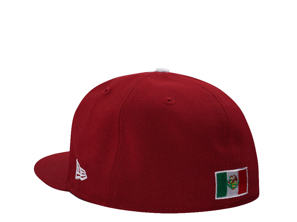 New Era Mexico Warrior Red Prime Edition 59Fifty Fitted Gorra