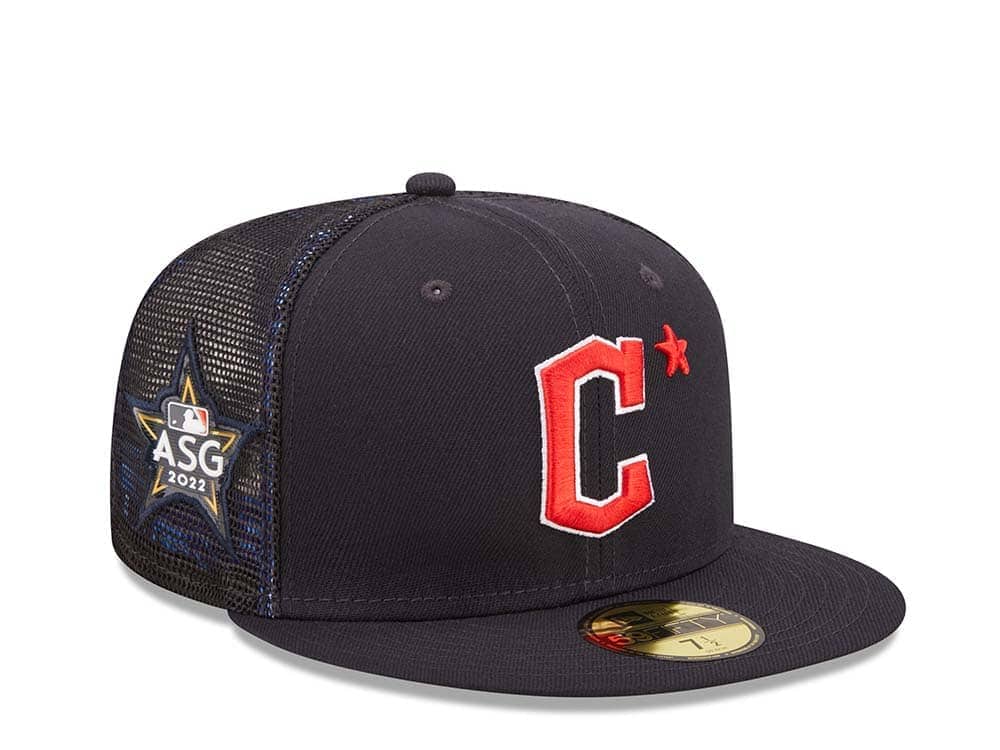 New Era Cleveland Guardians All Star Game 2022 Workout Trucker 59Fifty Fitted Gorra