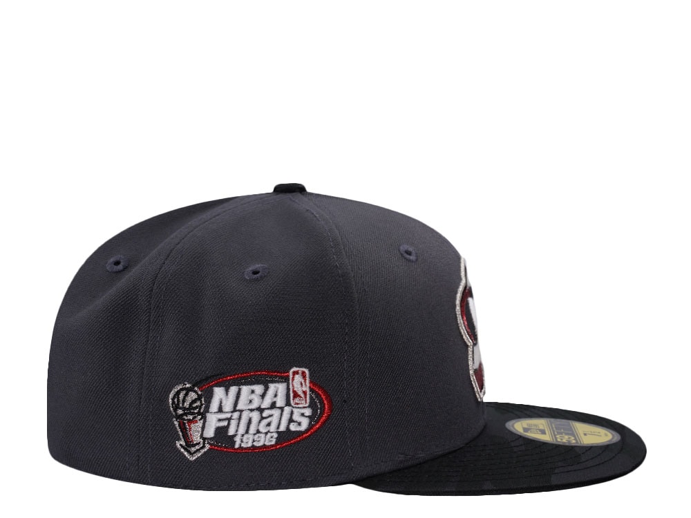 New Era Seattle SuperSonics NBA Finals 1996 Dark Gray Glow In The Dark Moon Edition 59Fifty Fitted Gorra
