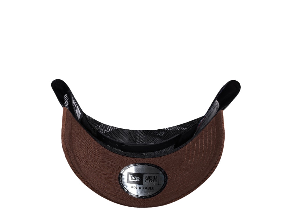 New Era Red Bull Racing Corduroy Brown 9Forty A Frame Trucker Snapback Gorra