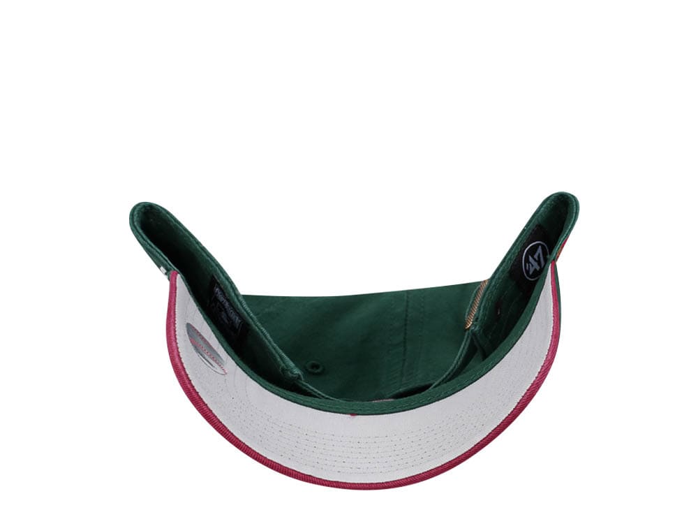47Brand Seattle Mariners Cooperstown Dark Green Clean Up Strapback Gorra
