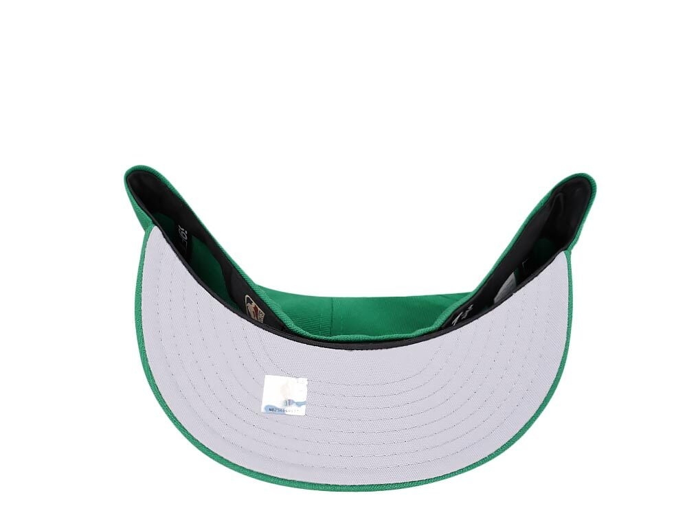 New Era Dallas Mavericks Hardwood Classic Green Edition 59Fifty Fitted Gorra