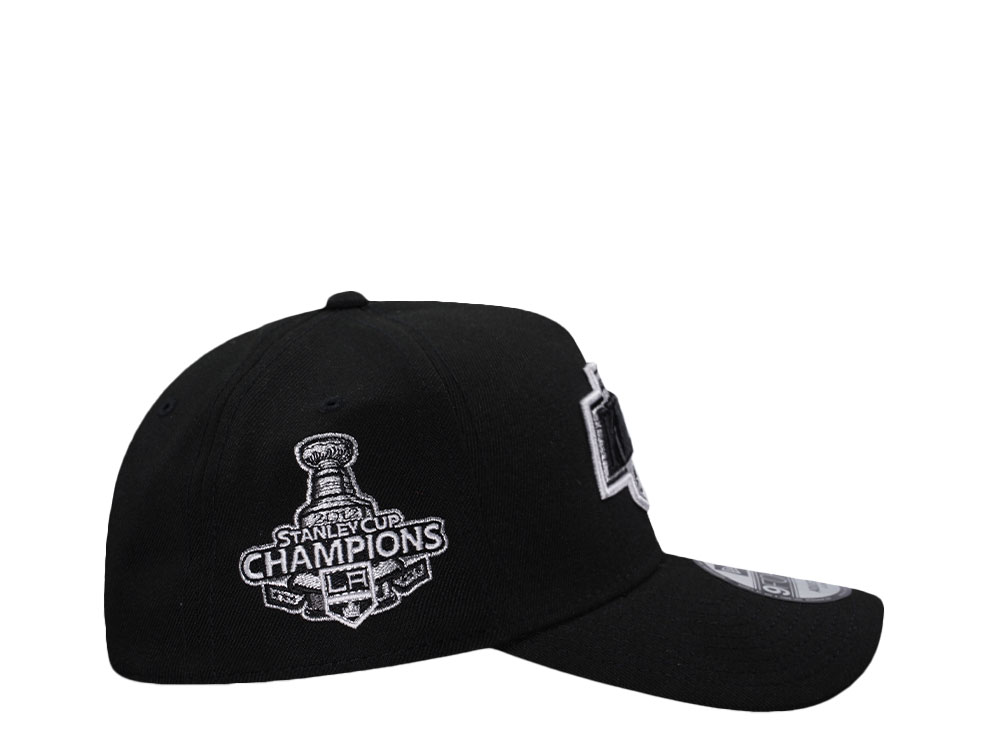 New Era Los Angeles Kings Staley Cup Champions Black Prime Edition 9Forty A Frame Snapback Gorra