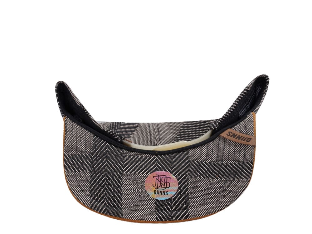 Djinns Hermecheck Gray 6 Panel Snapback Gorra