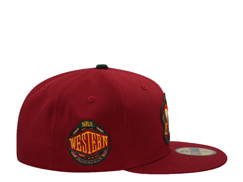 New Era Seattle Supersonics Western Conference Red Prime Edition 59Fifty Fitted Gorra
