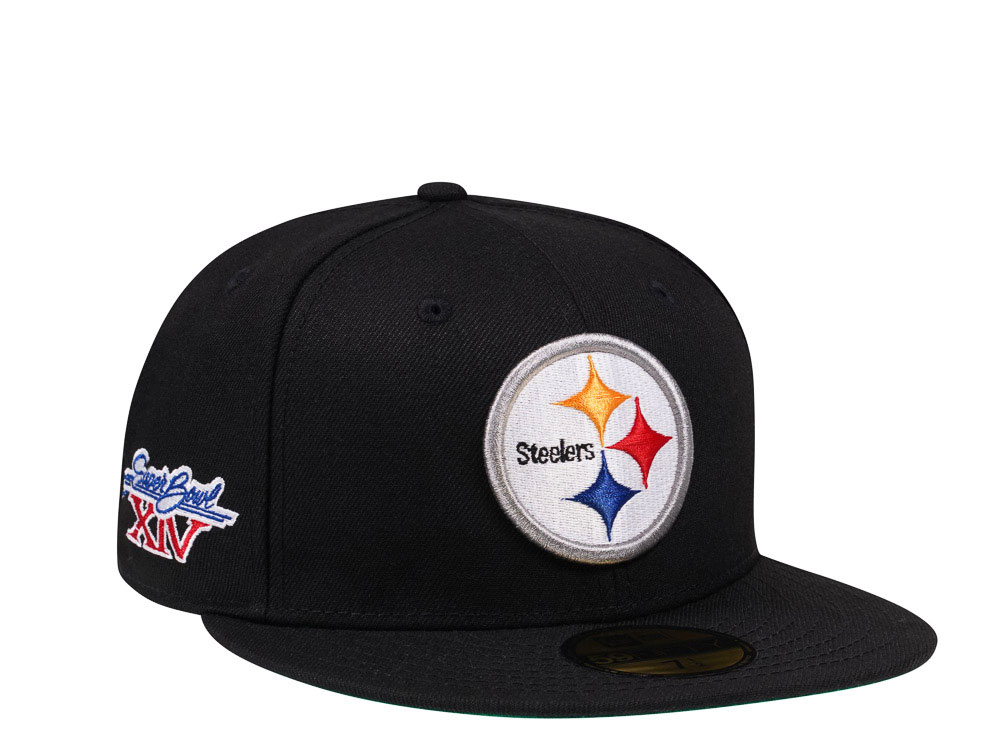 New Era Pittsburgh Steelers Super Bowl XIV Throwback Edition 59Fifty Fitted Gorra