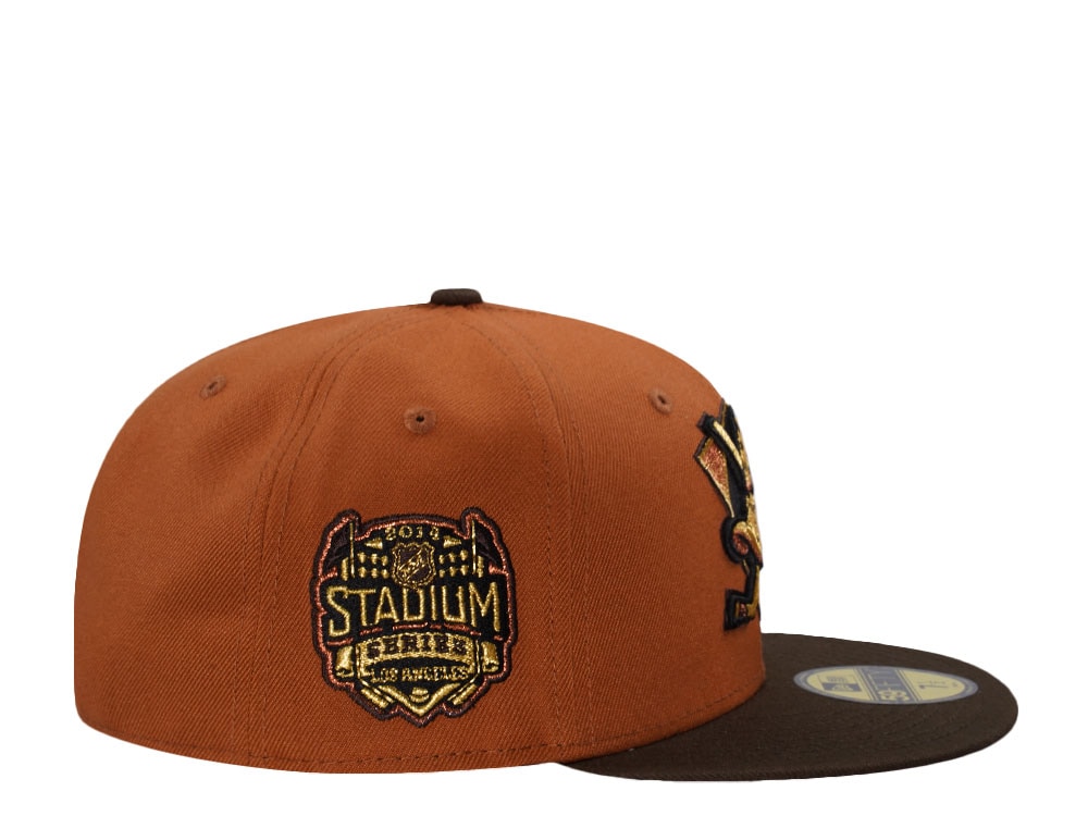 New Era Anaheim Ducks Stadium Series 2014 Brown Two Tone Edition 59Fifty Fitted Gorra