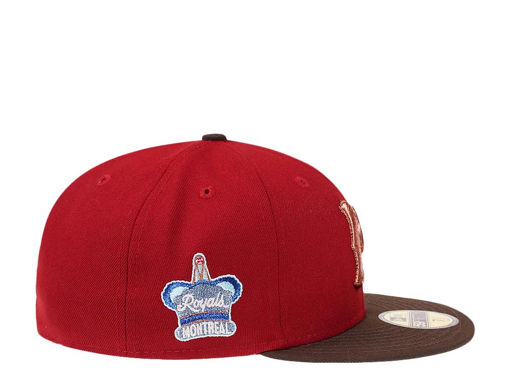 New Era Montreal Royals Two Tone Copper Prime Edition 59Fifty Fitted Gorra