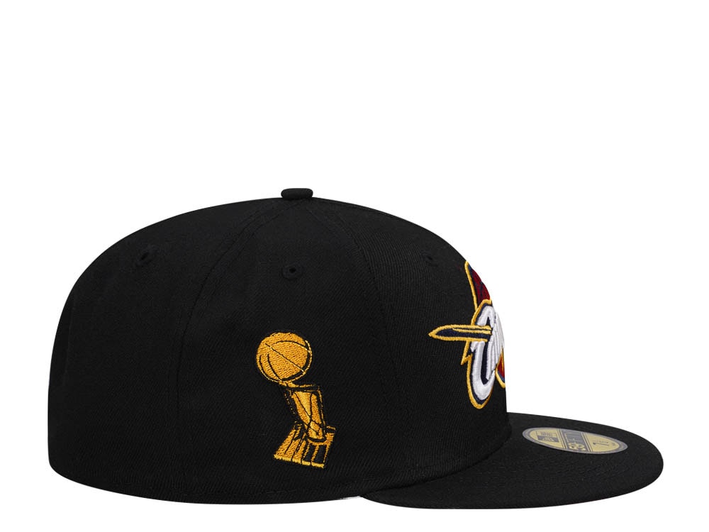 New Era Cleveland Cavaliers Black Champions Edition 59Fifty Fitted Gorra