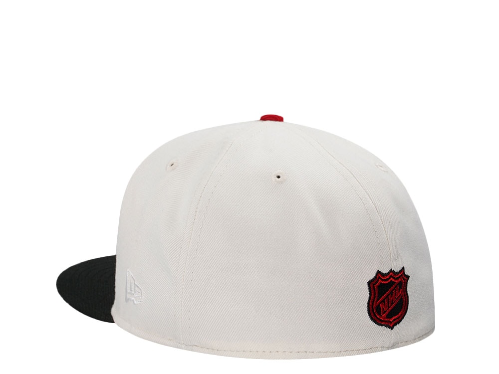 New Era Chicago Blackhawks All Star Game 1991 Chrome Two Tone Edition 59Fifty Fitted Gorra