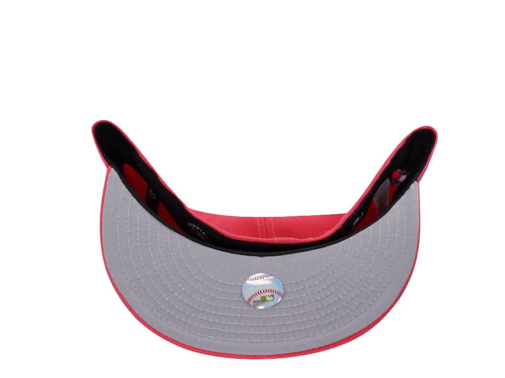 New Era Los Angeles Dodgers Tokyo Series Coral Prime Edition 59Fifty Fitted Gorra