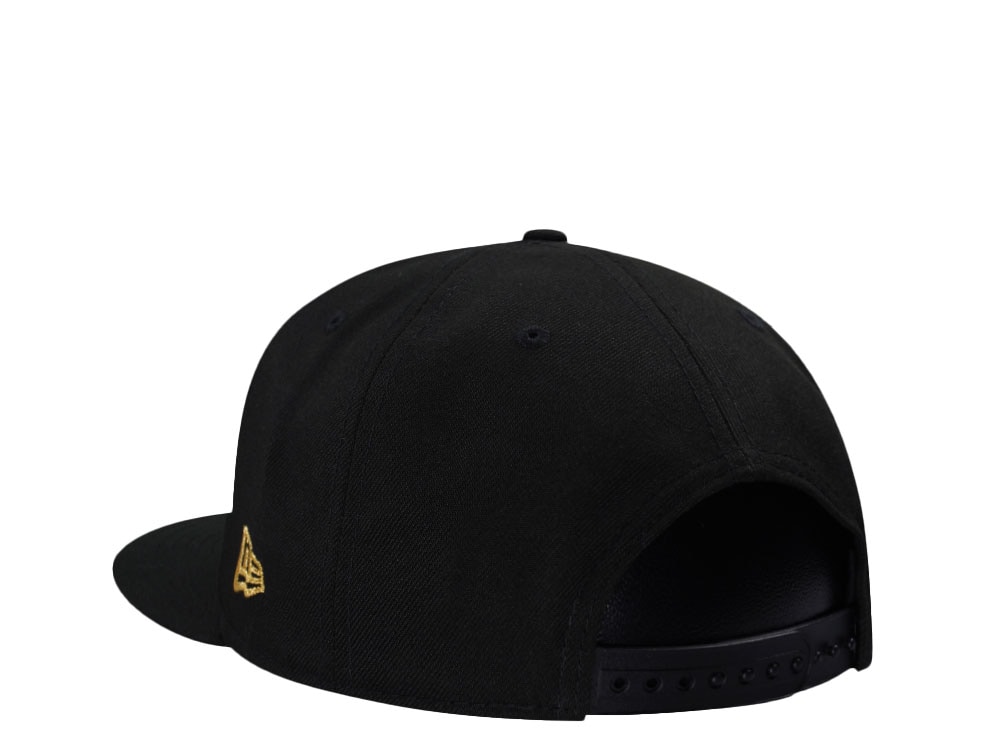 New Era Los Angeles Lakers Metallic Black Prime Edition 9Fifty Snapback Gorra