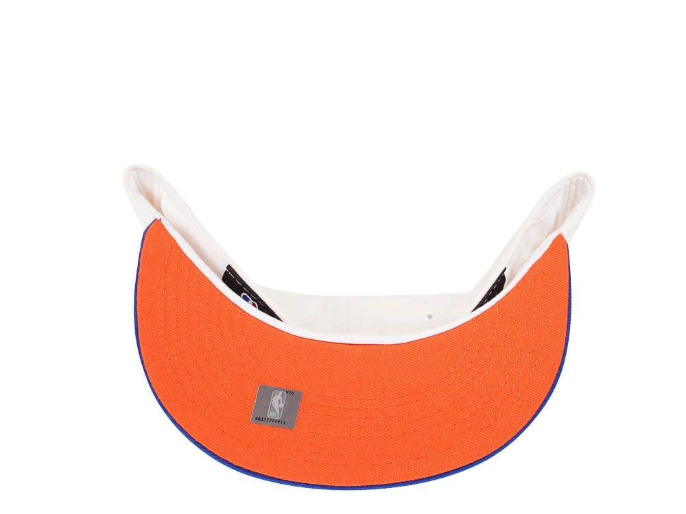 New Era New York Knicks Creme Two Tone Edition 59Fifty Fitted Gorra