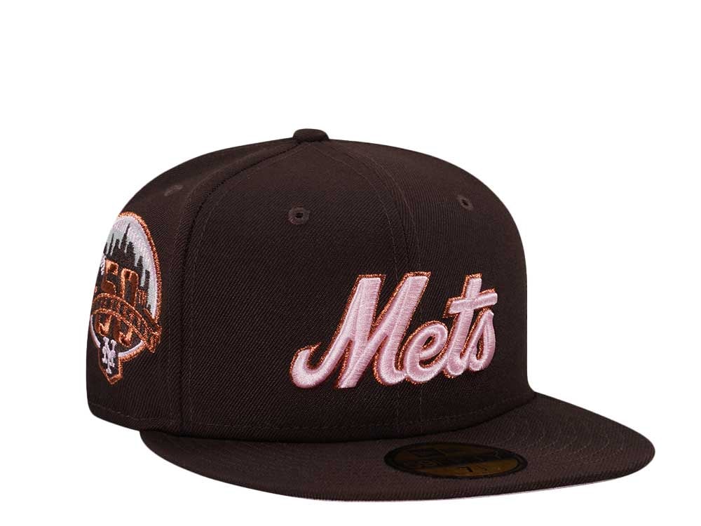 New Era New York Mets 50th Anniversary Burnt Pink Edition 59Fifty Fitted Gorra