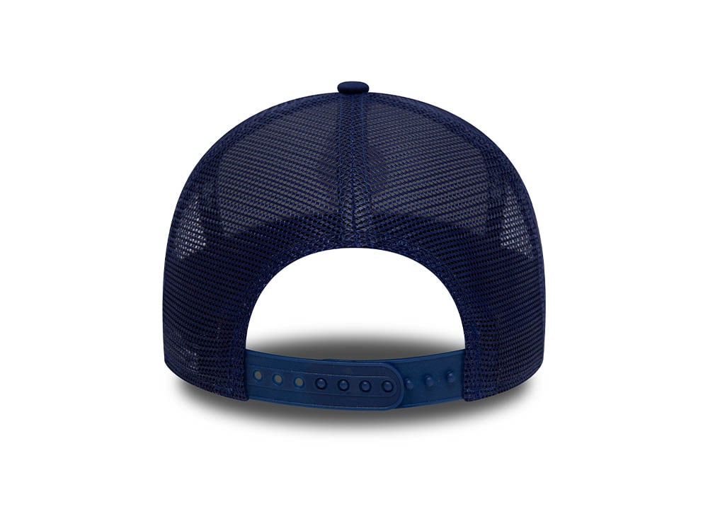 New Era France Rugby Blue White Essential A Frame Trucker Snapback Gorra