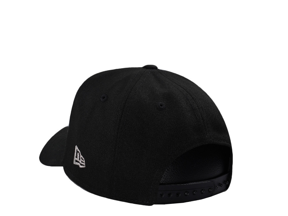 New Era Los Angeles Dodgers 60th Anniversary Upside Down Black Prime Edition 9Forty A Frame Snapback Gorra