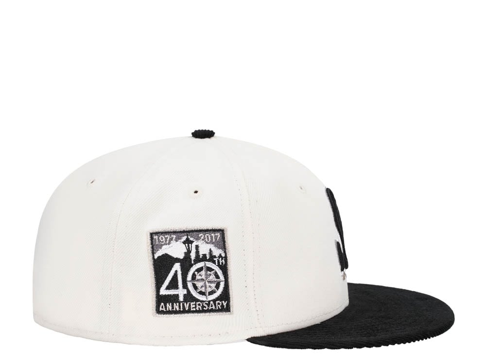 New Era Seattle Mariners 40th Anniversary Corduroy Two Tone Prime Edition 59Fifty Fitted Gorra