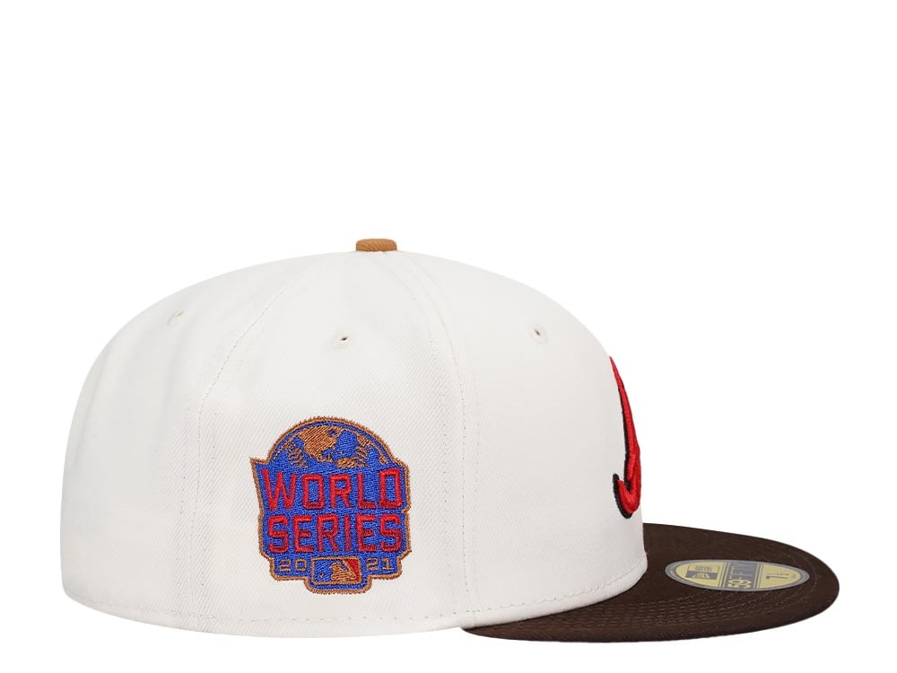 New Era Atlanta Braves World Series 2021 BBQ Two Tone Edition 59Fifty Fitted Gorra