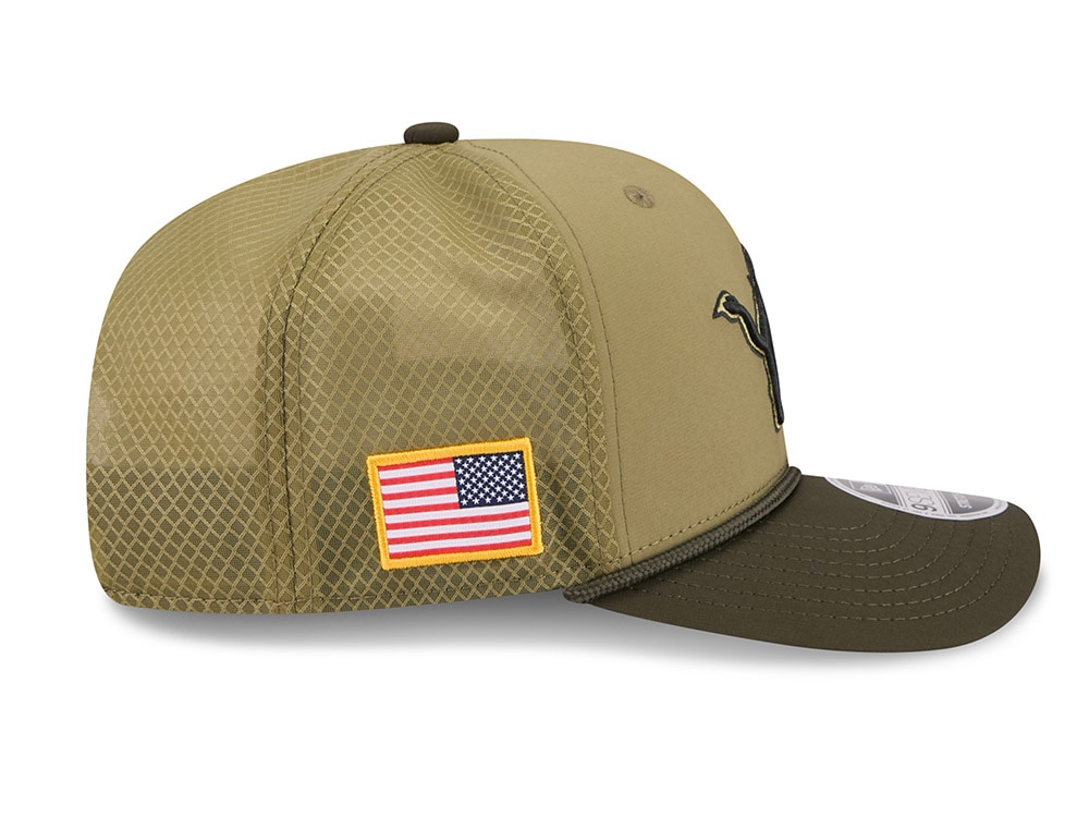 New Era Detroit Lions Salute To Service 2025 9Seventy Snapback Gorra