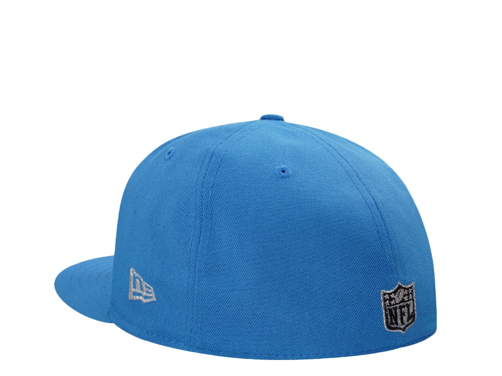 New Era Detroit Lions Inaugural Season 2002 Blue Reef Prime Edition 59Fifty Fitted Gorra
