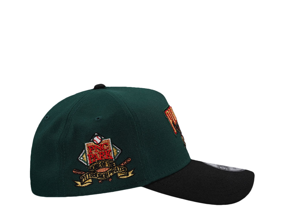 New Era Pittsburgh Pirates PNC Park Dark Green Two Tone Edition 9Forty A Frame Snapback Gorra