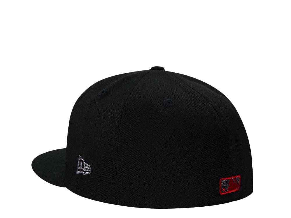 New Era Los Angeles Dodgers Silver Skull Black Prime Edition 59Fifty Fitted Gorra