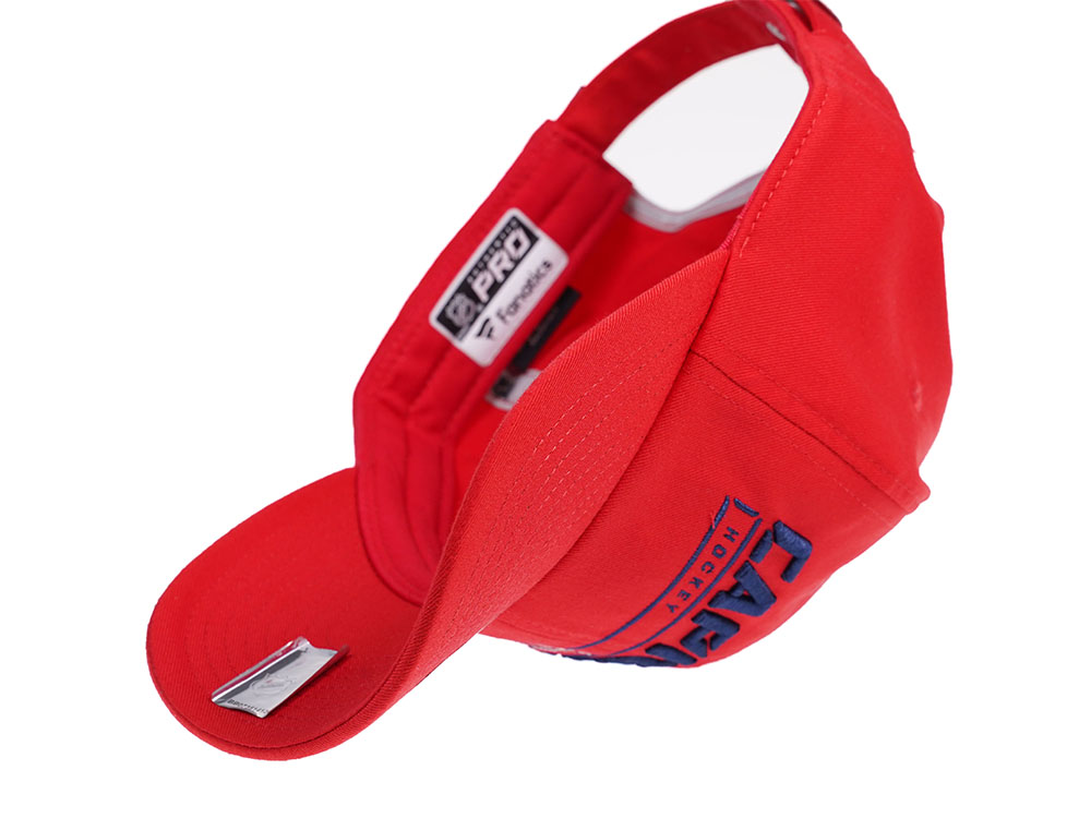 FANATICS WASHINGTON CAPITALS AUTHENTIC PRO RINKSIDE ADJUSTABLE STRAPBACK CAP