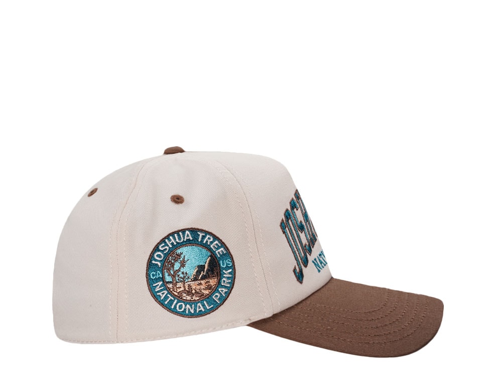 American Needle Joshua Tree National Park Roscoe Ivory Snapback Gorra