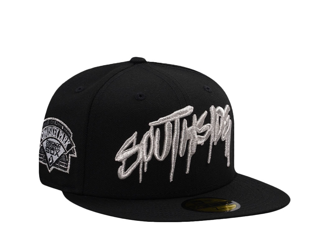 New Era Chicago White Sox Comiskey Park Black Prime Edition 59Fifty Fitted Gorra
