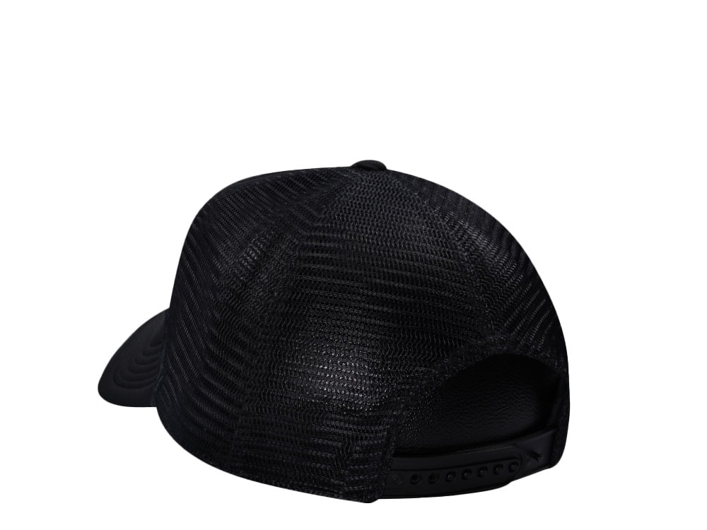 47Brand Chicago Blackhawks Black Tri Tone Foam Offside Trucker Snapback Gorra
