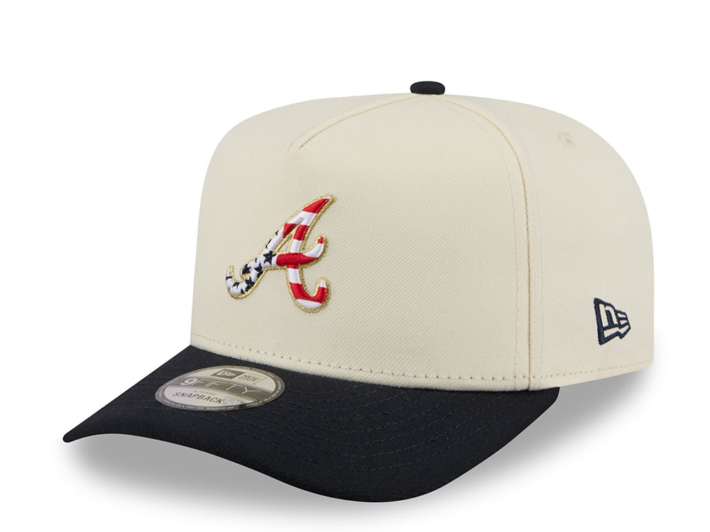 New Era Atlanta Braves America 250th Anniversary Edition 9Fifty A Frame Snapback Gorra