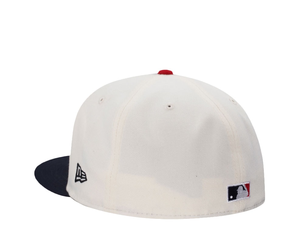 New Era Atlanta Braves World Series 1995 Cascading Chrome Two Tone Edition 59Fifty Fitted Gorra