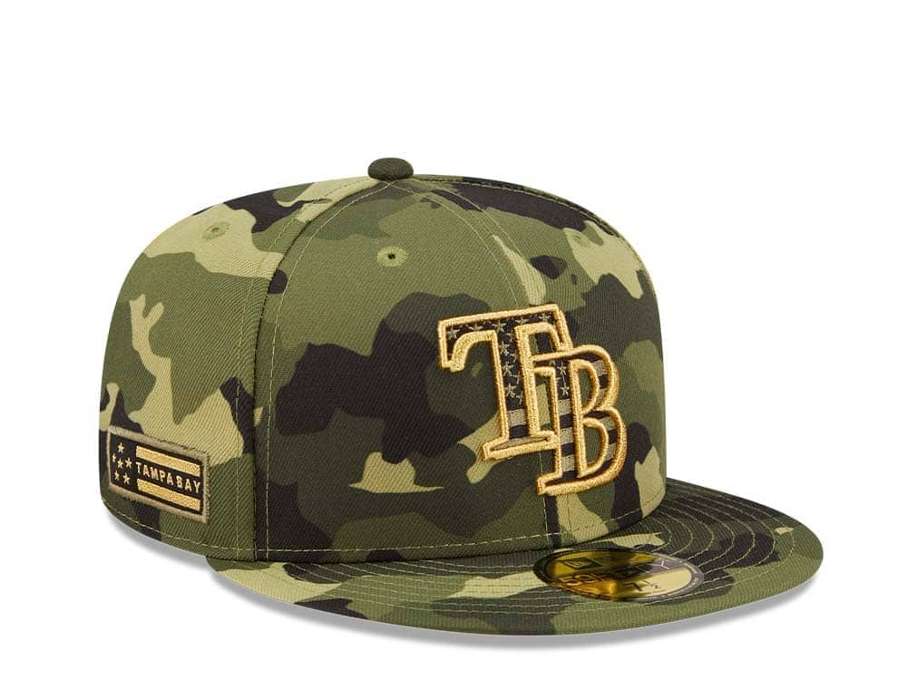 New Era Tampa Bay Rays Armed Forces Day 2022 59Fifty Fitted Gorra