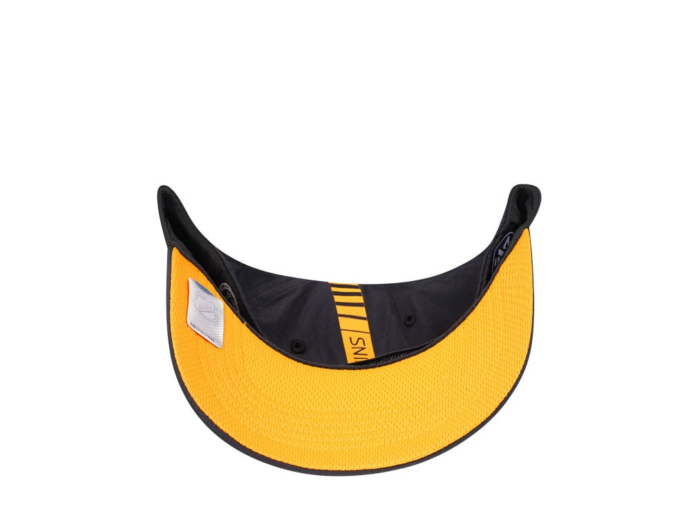 47Brand Pittsburgh Penguins Black Back Line Nylon Strapback Gorra