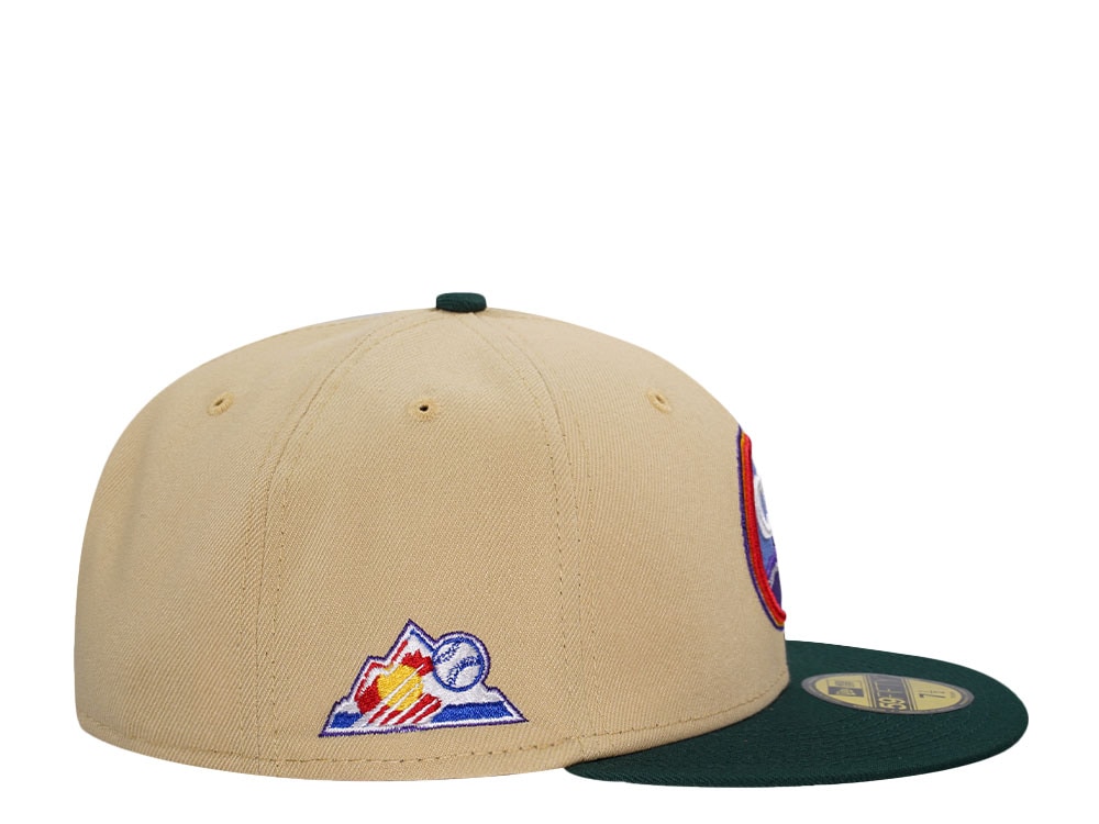 New Era Colorado Rockies Vegas City Two Tone Edition 59Fifty Fitted Gorra