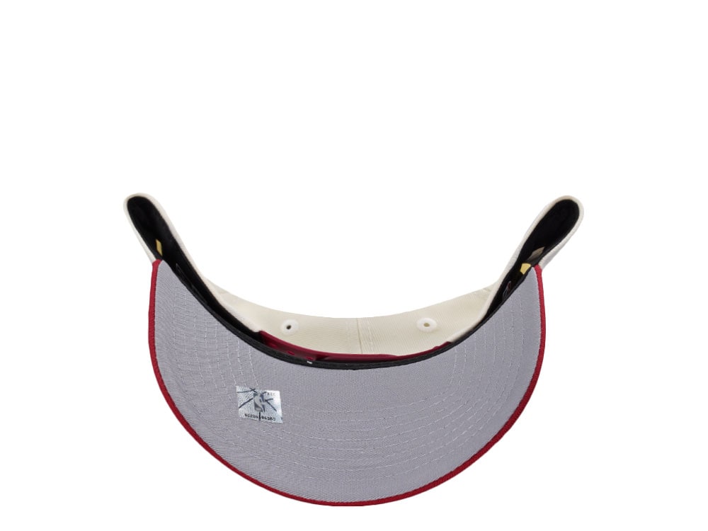 New Era Miami Heat Classic Chrome Two Tone Edition 9Forty A Frame Snapback Gorra