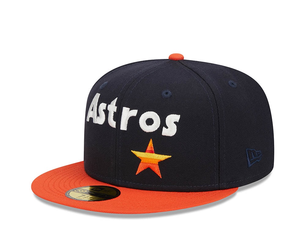New Era Houston Astros All Star Game 1986 Retro Script Two Tone Edition 59Fifty Fitted Gorra