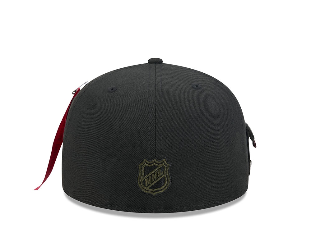 New Era Alpha Industries Chicago Blackhawks Navy Prime Edition 59Fifty Fitted Gorra