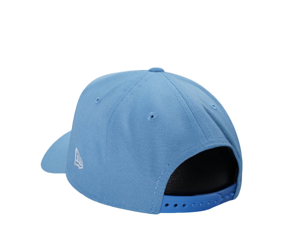 New Era Anaheim Angels 50th Anniversary Sky Blue Edition 9Forty A Frame Snapback Gorra