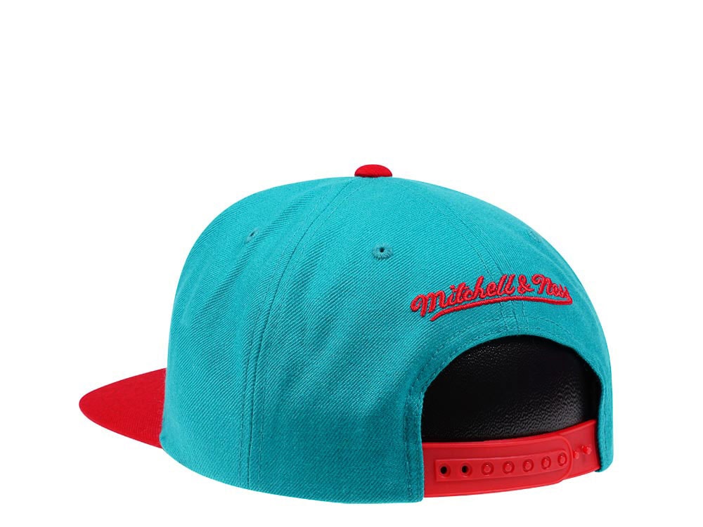 Mitchell & Ness Vancouver Grizzlies Hardwood Classics 2 Tone Snapback Gorra