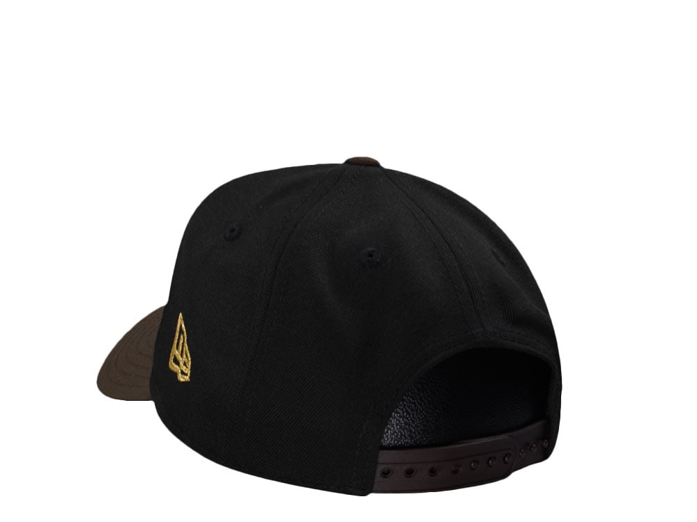 New Era Boston Bruins 80 Seasons Black Two Tone Edition 9Forty A Frame Snapback Gorra