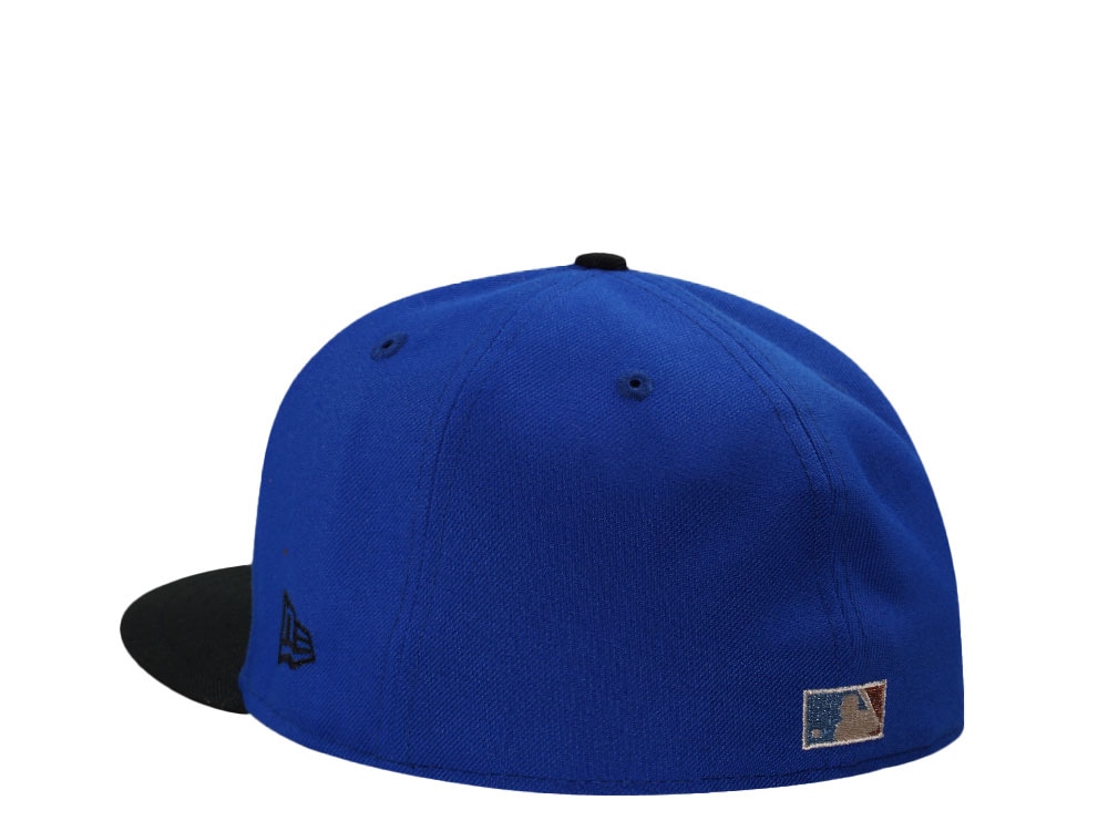 New Era Chicago Cubs Be Alert Blue Two Tone Throwback Edition 59Fifty Fitted Gorra