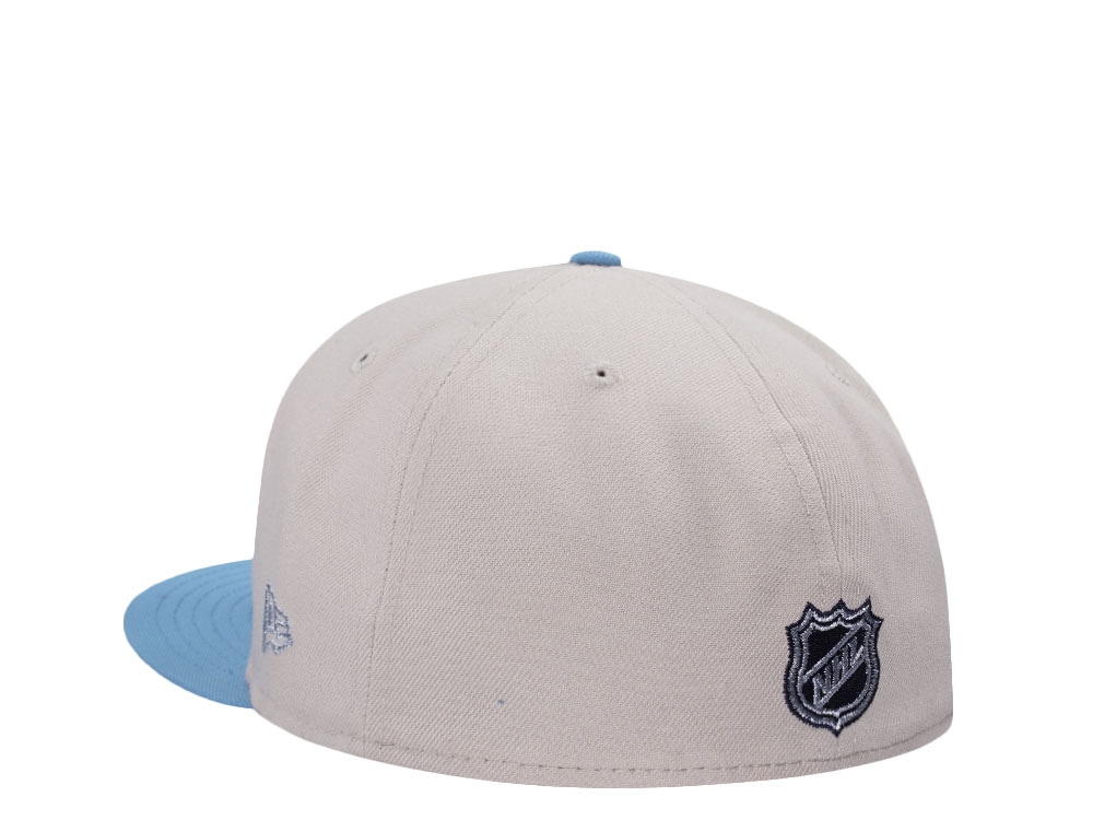 New Era Pittsburgh Penguins Winter Classic 2008 Stone Metallic Two Tone Edition 59Fifty Fitted Gorra