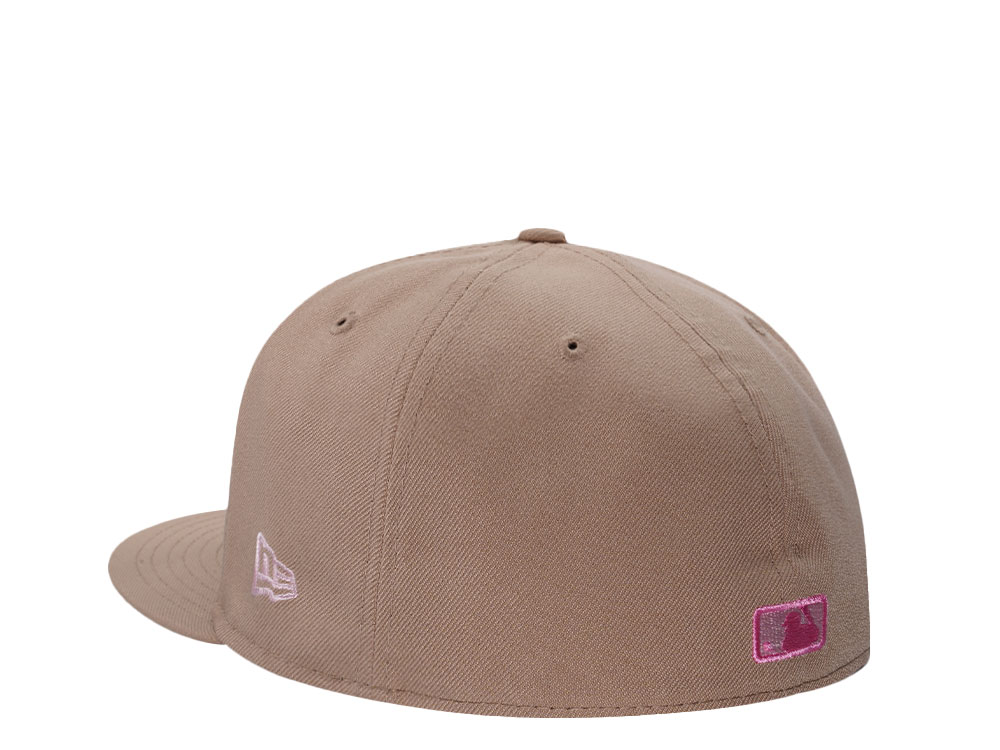 New Era Los Angeles Dodgers World Series 2024 Camel Prime Edition 59Fifty Fitted Gorra